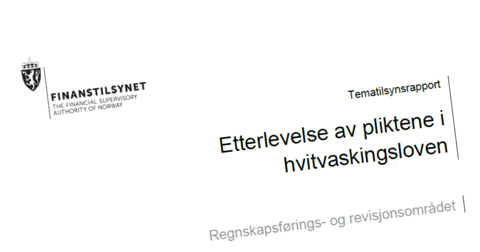 Finanstilsynets rapport om etterlevelse av hvitvaskingsloven Hva nå